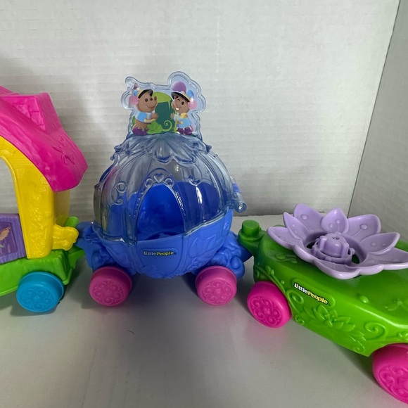Fisher Price Little People Disney Princess Parade 4 Floats No Figures - Picture 4 of 10
